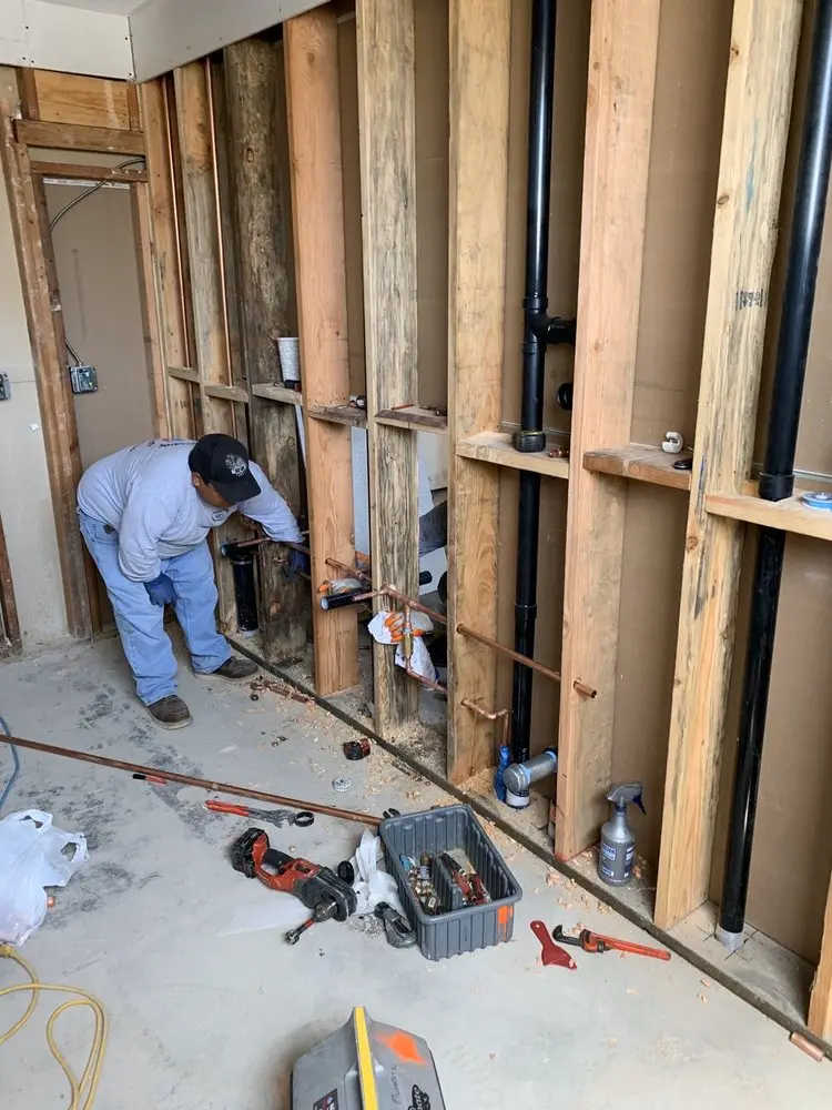 Commercial rough-in plumbing for Water Heater Replacement in Allenwood
